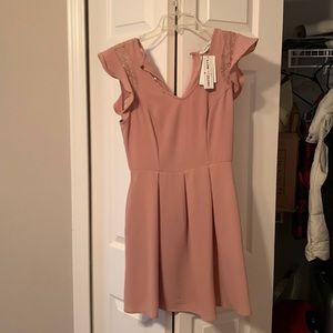 Brand new pale pink babydoll style dress